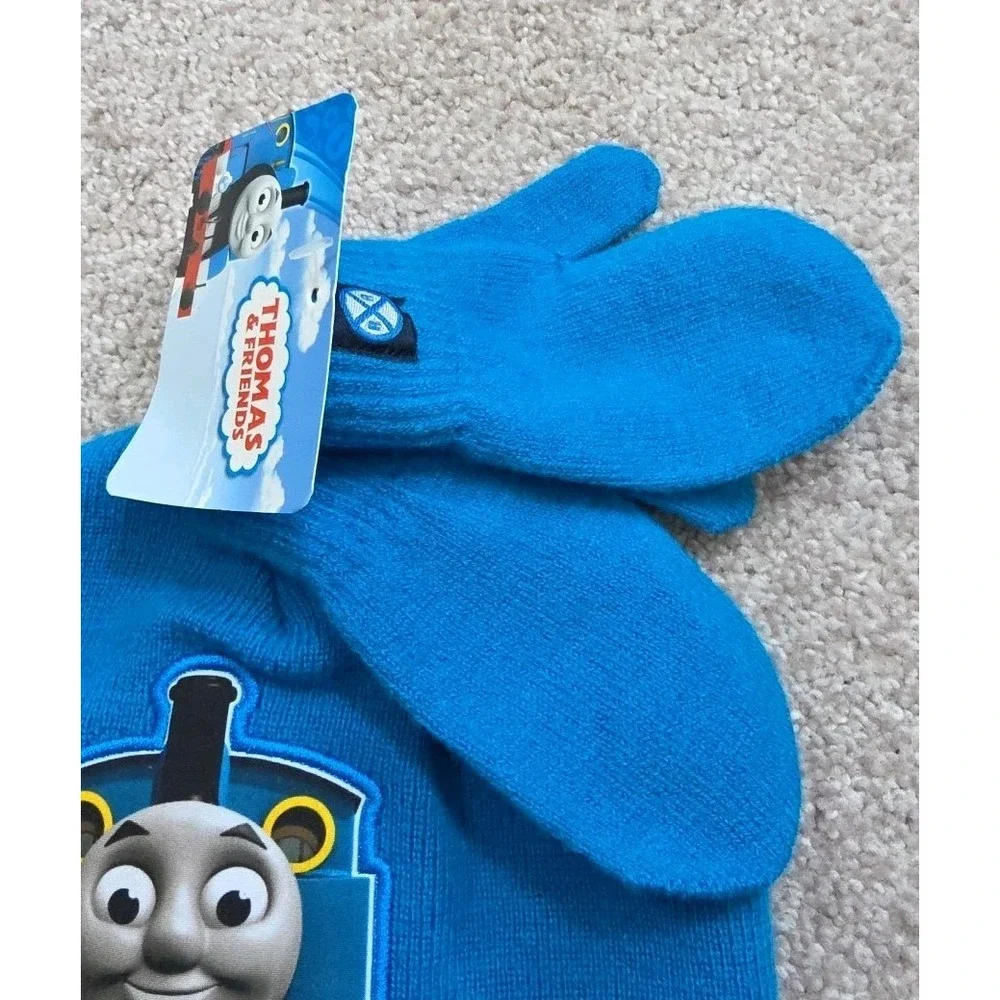 Thomas The Tank Engine & Friends‎ Winter Hat & Mittens Set New With Tag